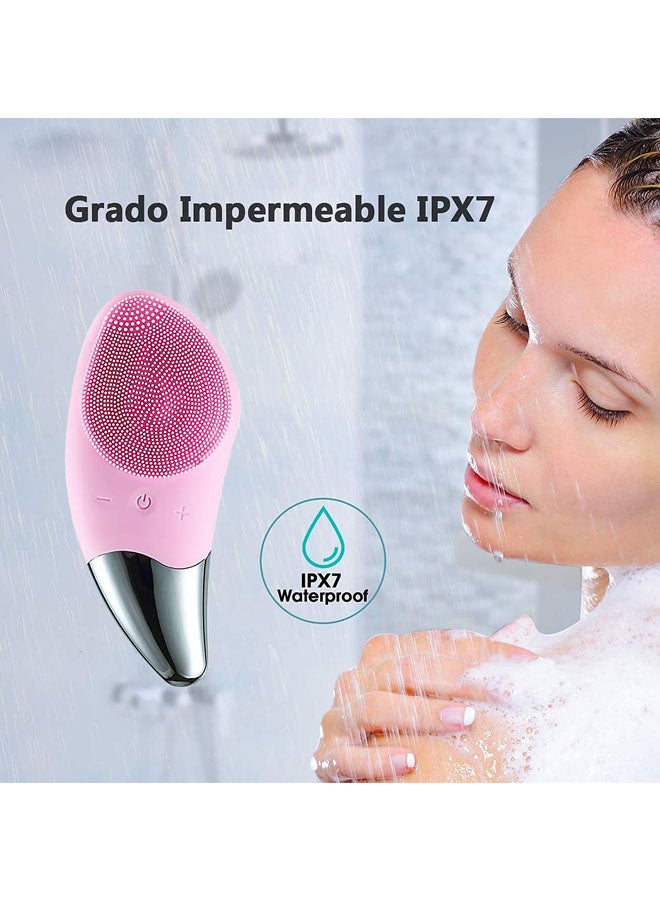 Sharpdo Electric Facial Massager Pink/Silver 13.1 x 5.6cm - Image 5