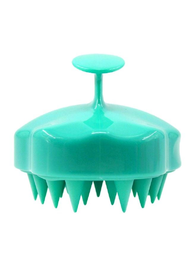 Cool Baby Handheld Silicone Scalp Massage Brush Green 5cm - Image 4