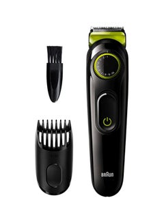 Beard Trimmer BT3221 With Precision Dial And Comb Black/Volt Green - v1601569459/N39545649A_2