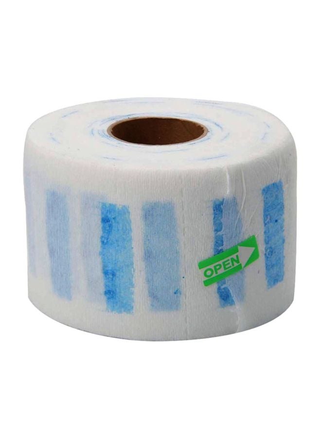 فوبيري مجموعة شرائط ورقية للعنق للاستخدام لمرة واحدة من 500 قطعة أبيض 32 x 6.5سم - Image 5