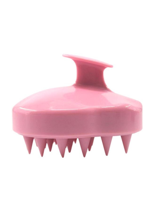Cool Baby - Handheld Silicone Scalp Massage Brush Pink 5cm - Image 1