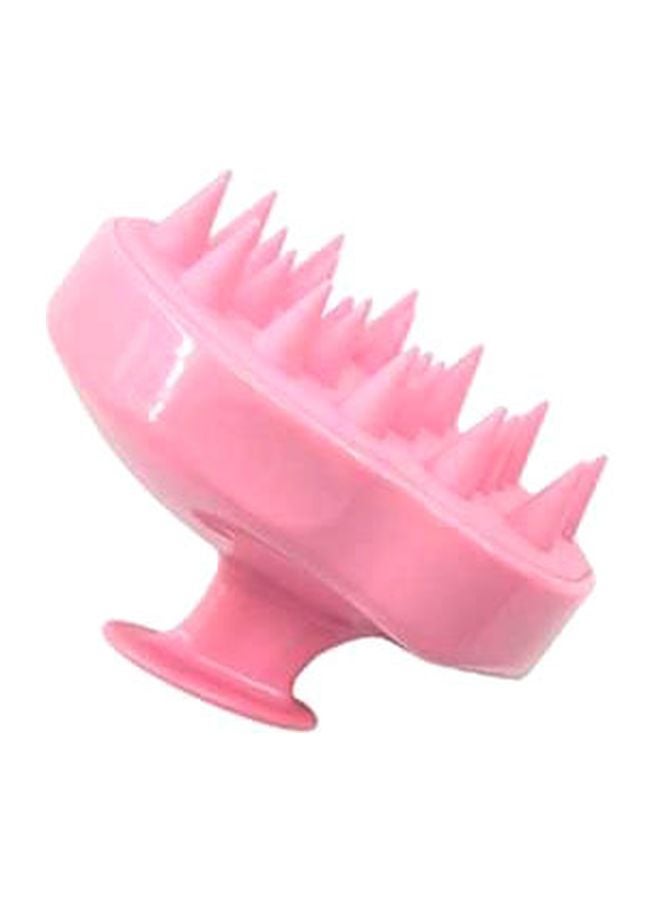 Cool Baby - Handheld Silicone Scalp Massage Brush Pink 5cm - Image 1