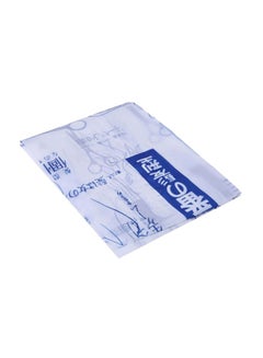 ANSELF Waterproof Hairdressing Apron White/Blue  - Image 1