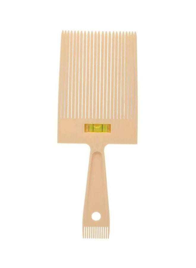 ANSELF Dual-Ended Flat Top Comb Beige 27.1 x 10.4cm - Image 1