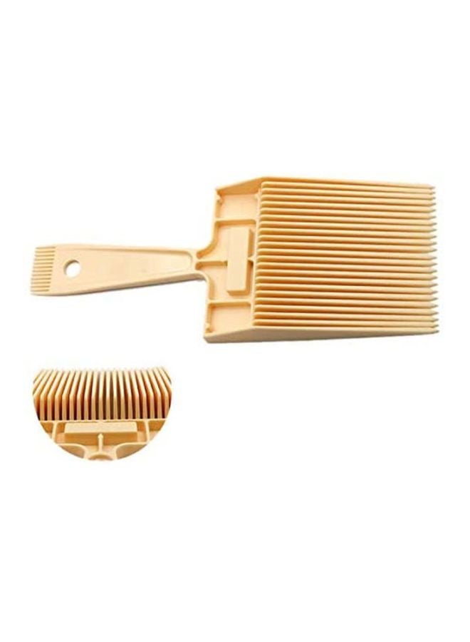 ANSELF Dual-Ended Flat Top Comb Beige 27.1 x 10.4cm - Image 2
