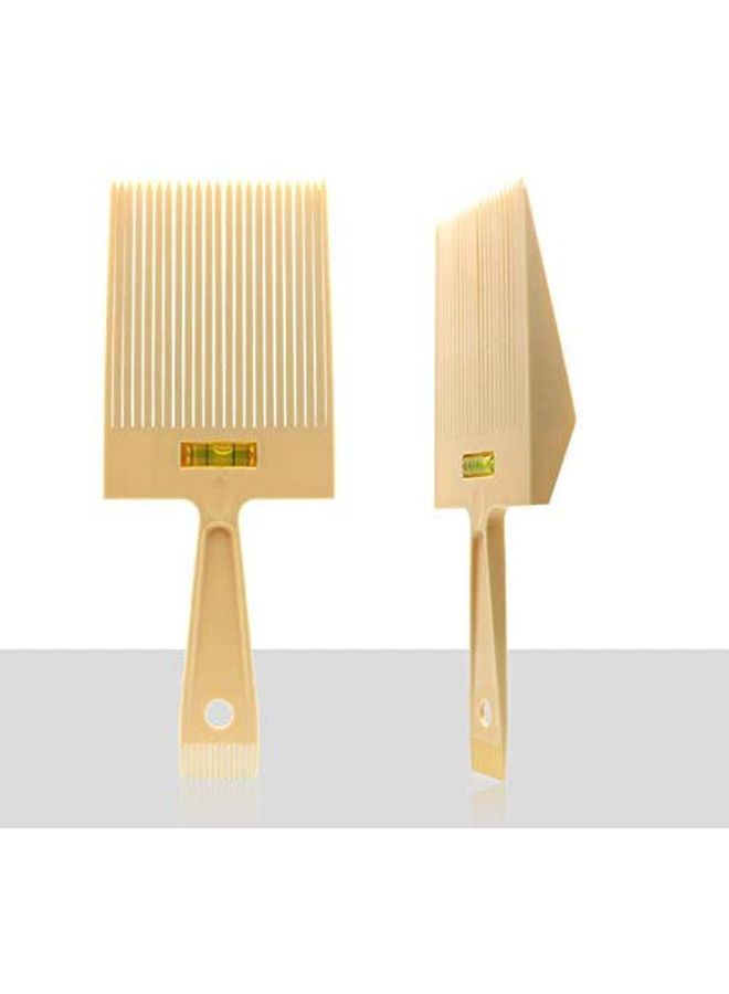 ANSELF Dual-Ended Flat Top Comb Beige 27.1 x 10.4cm - Image 5