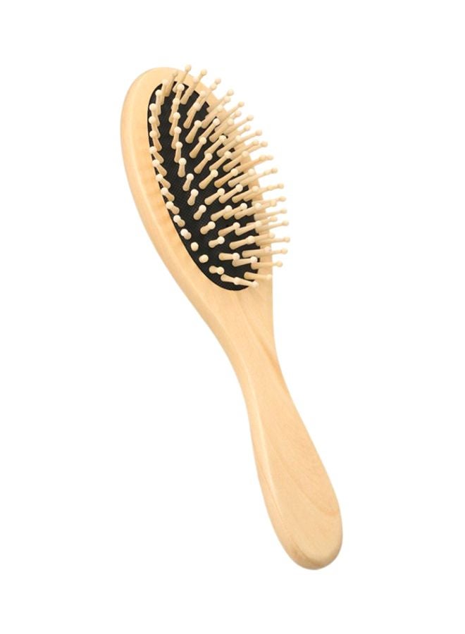 آنسيلف فرشاة شعر لتدليك فروة الرأس بيج / أسود 22.5 x 6.3سم - Image 1