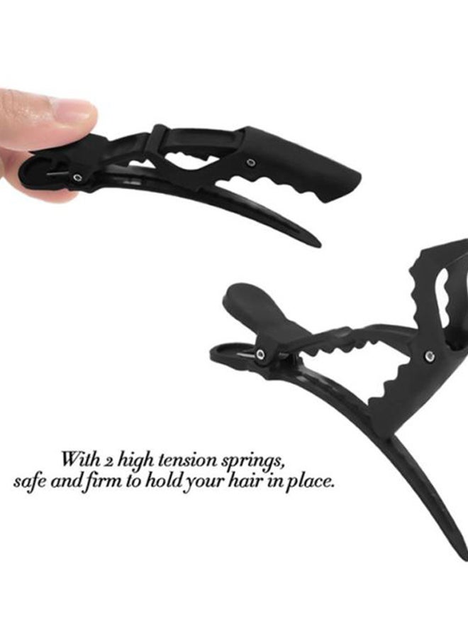 آنسيلف مجموعة مشابك للشعر مكونة من 6 قطع أسود - Image 3