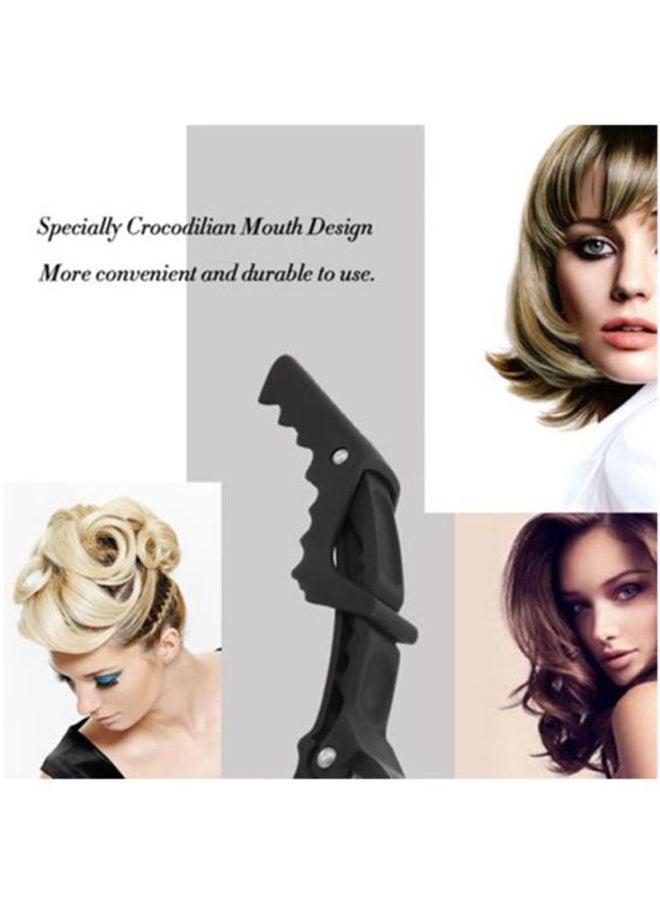 آنسيلف مجموعة مشابك للشعر مكونة من 6 قطع أسود - Image 4