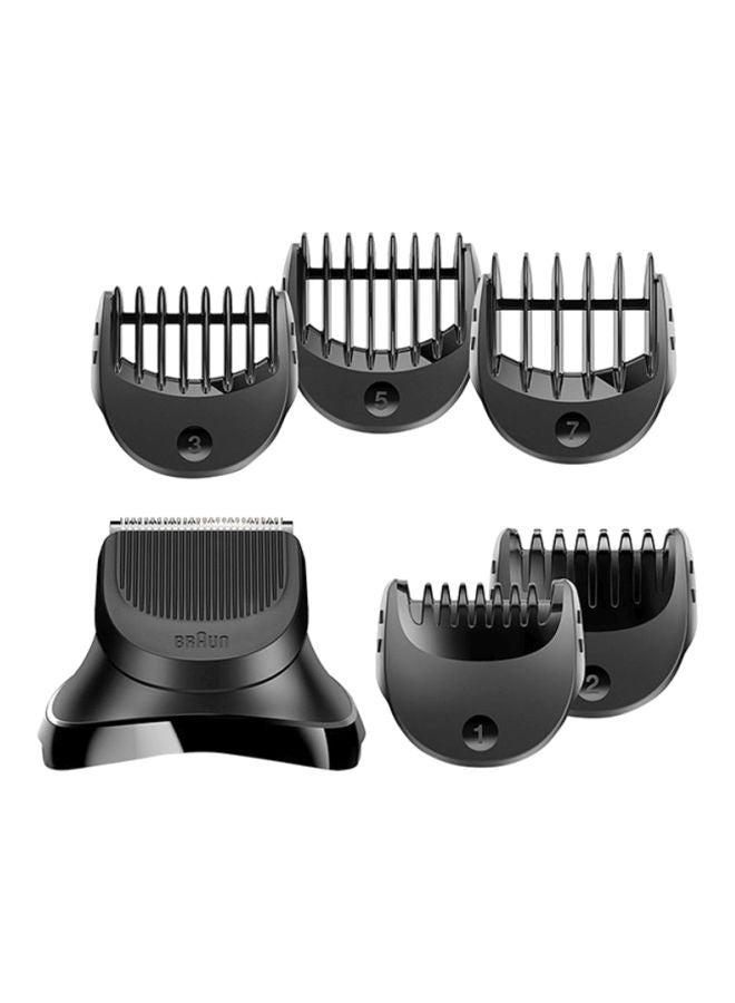 BRAUN Series 3 Shave And Style Trimmer Head Comb Set Black - Image 1