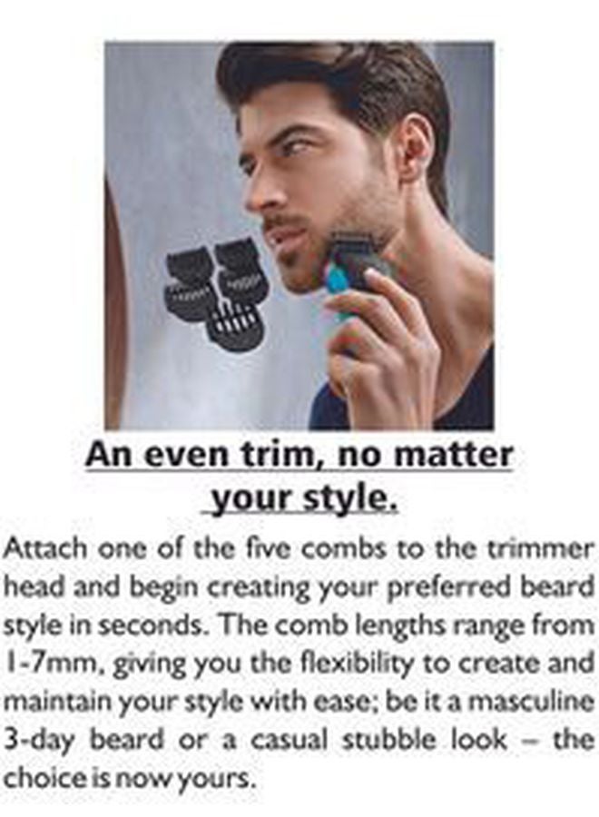 BRAUN Series 3 Shave And Style Trimmer Head Comb Set Black - Image 5