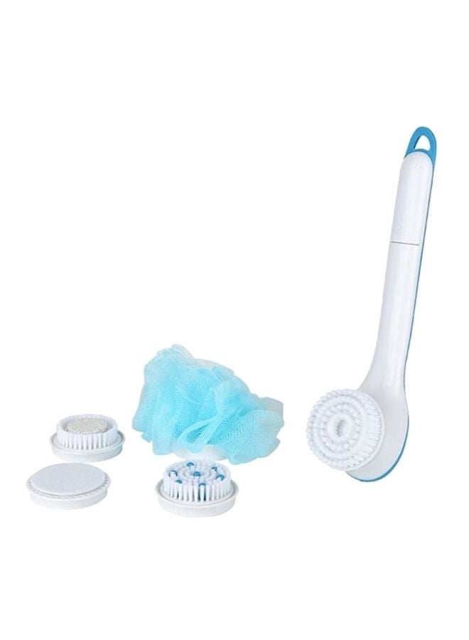 YupFun Spinning Spa Brush White/Blue - Image 1
