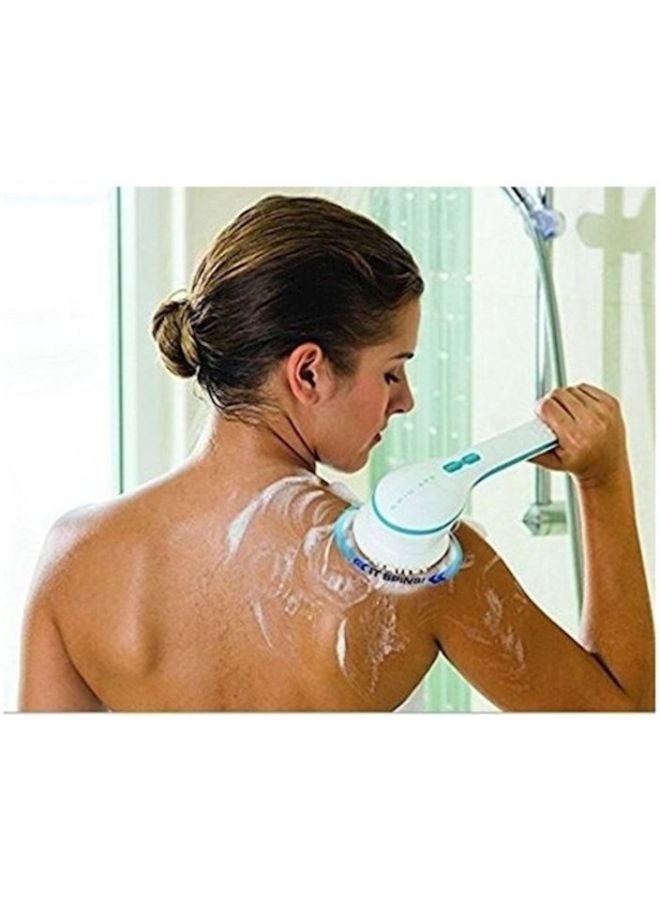 YupFun Spinning Spa Brush White/Blue - Image 5