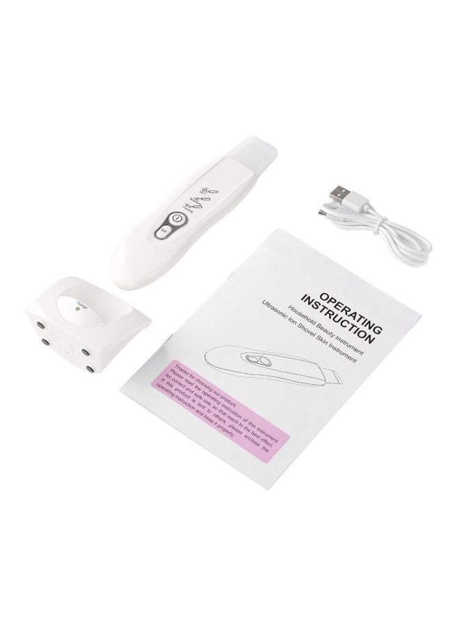 ANSELF Ultrasonic Rechargeable Skin Cleaner White 17.5x4.5x2cm - Image 2
