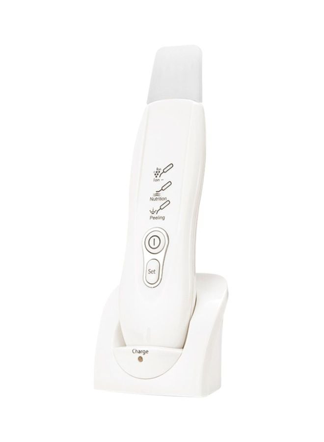ANSELF Ultrasonic Rechargeable Skin Cleaner White 17.5x4.5x2cm - Image 1
