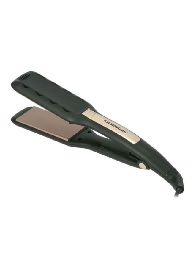 Olsenmark Professional Hair Straightener Black/Gold  - Image 1