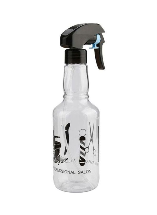 Voberry Salon Hairdressing Spray Bottle Clear/Black 350ml - Image 2