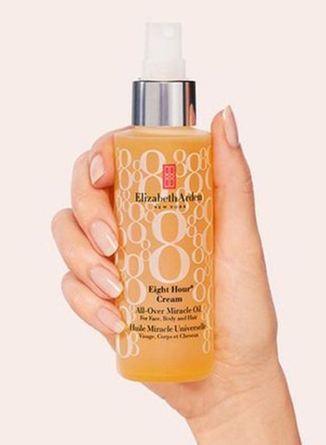 اليزابيث اردن زيت أول أوفر ميراكل المرطب من إيت أوار للوجه والجسم والشعر أبيض/أرجواني 100ملليلتر - Image 5