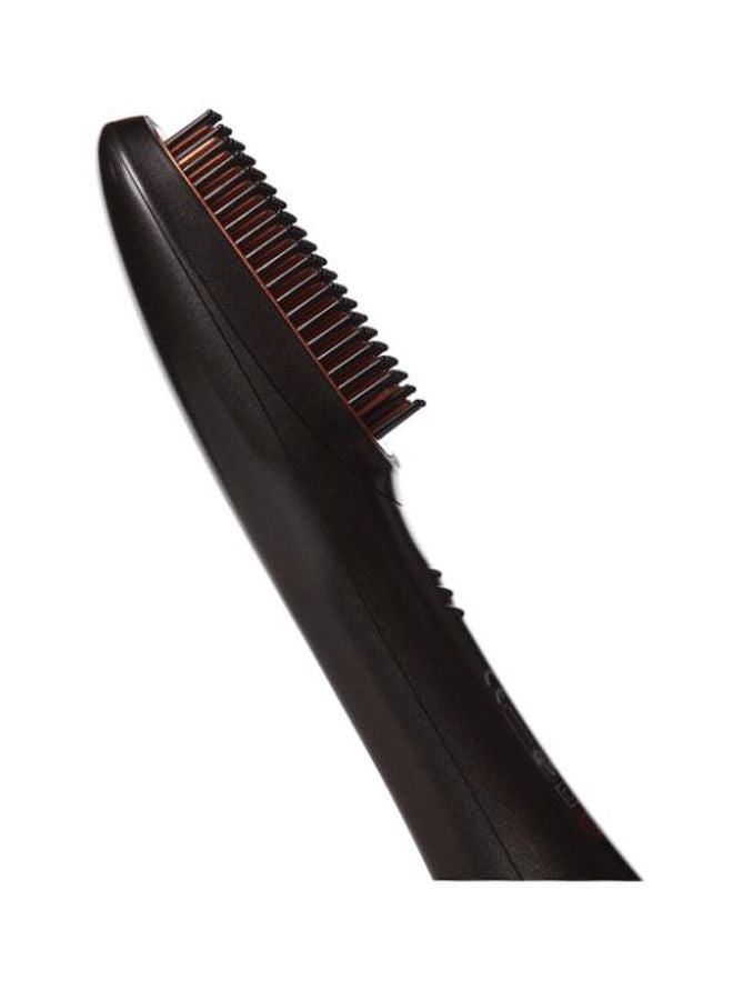 Okema - Professional Steam And Infrared Hair Dryer Black/Rose Gold 380grams - Image 1