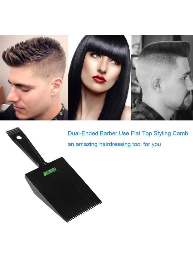 ANSELF Dual-Ended Hair Comb Black 27.1x10.4cm - Image 4