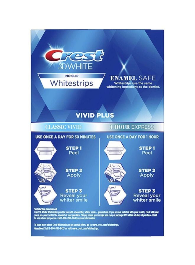 Crest 24-Piece 3D White Whitestrips Teeth Whitening Set 1.64x3.16 x4.91inch - Image 3