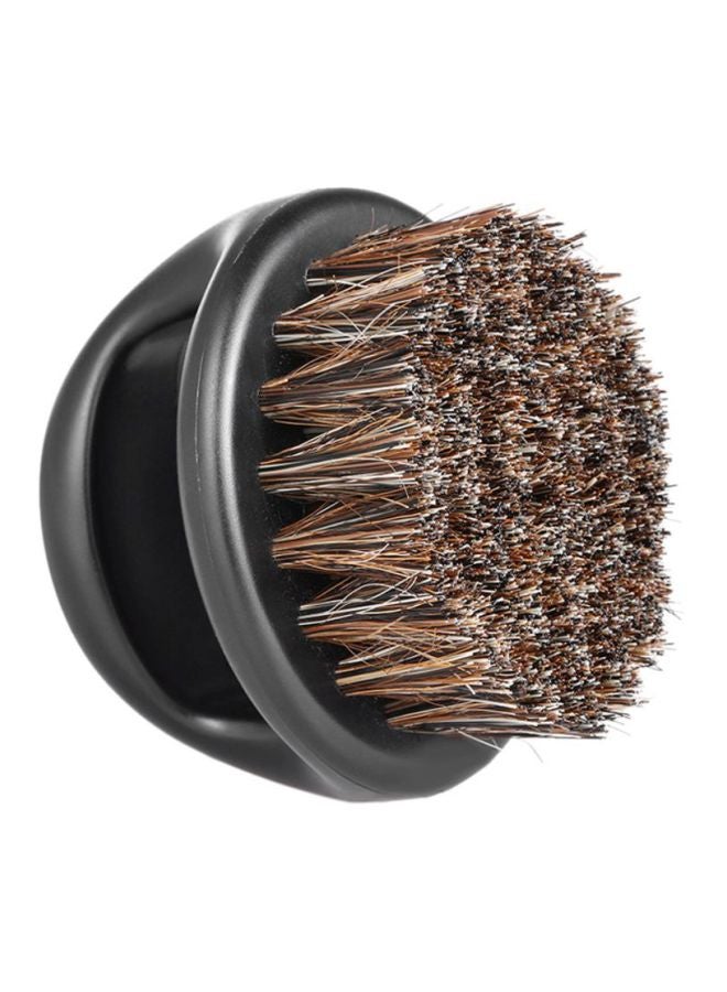 ANSELF - Hair Sweep Beard Brush Black/Brown 6.5 x 6 x 6cm - Image 1