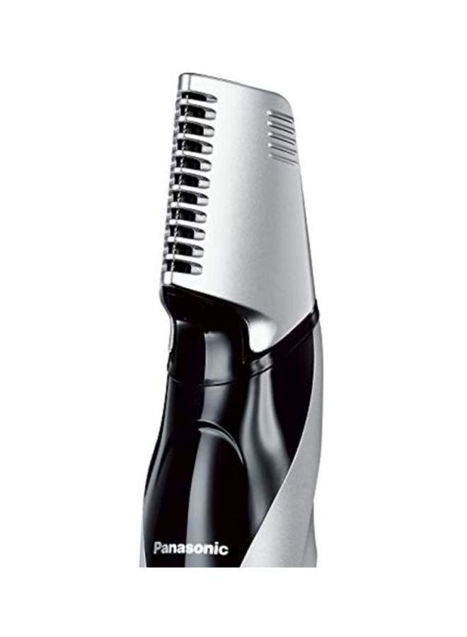 Panasonic Body Trimmer With 3 Attachments Electric Razor For Men For Gentle Skin, For Wet And Dry Shaving, Hair Trimmer For Head And Body Er-Gk60 Silver  - Image 4