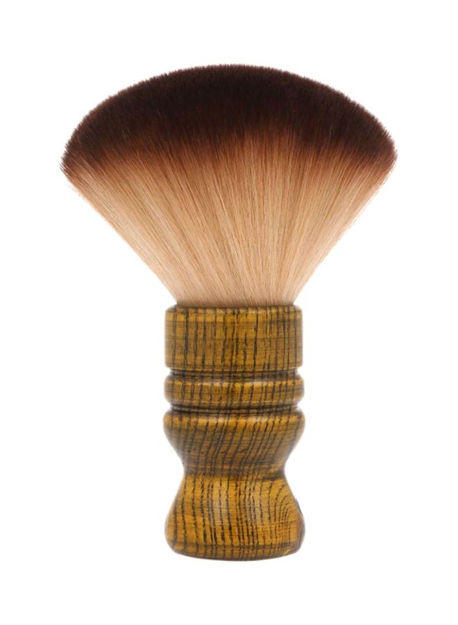 ANSELF Professional Neck Hair Cleaning Brush Brown 15 x 4.5cm - Image 1