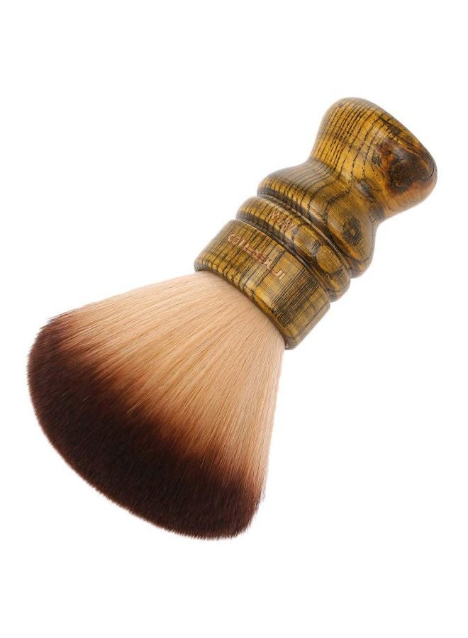 ANSELF Professional Neck Hair Cleaning Brush Brown 15 x 4.5cm - Image 3