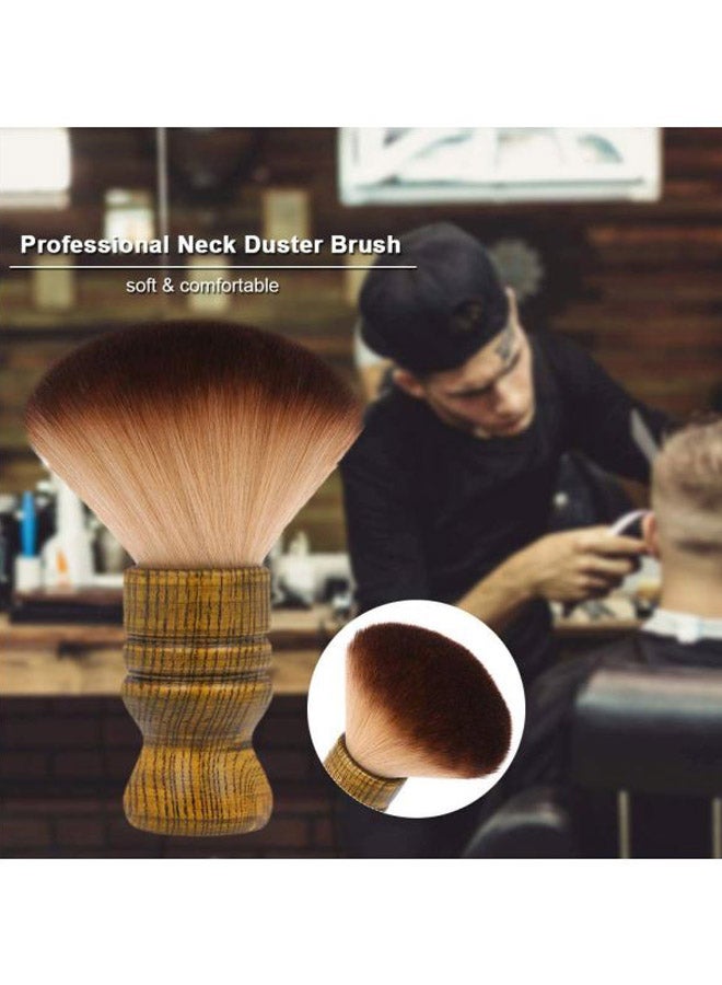 ANSELF Professional Neck Hair Cleaning Brush Brown 15 x 4.5cm - Image 4