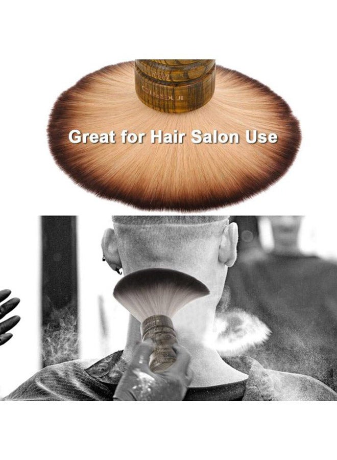 ANSELF Professional Neck Hair Cleaning Brush Brown 15 x 4.5cm - Image 5