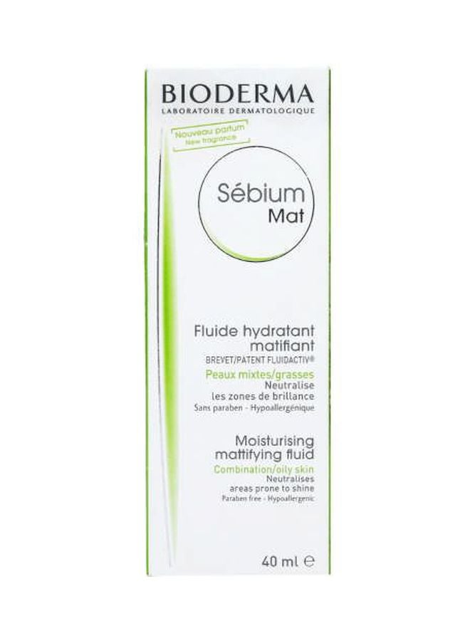 Bioderma - Sébium Mat Control Moisturising Mattifying Fluid 40ml - Image 1