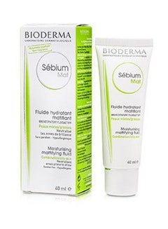 Bioderma Sébium Mat Control Moisturising Mattifying Fluid 40ml  - Image 2