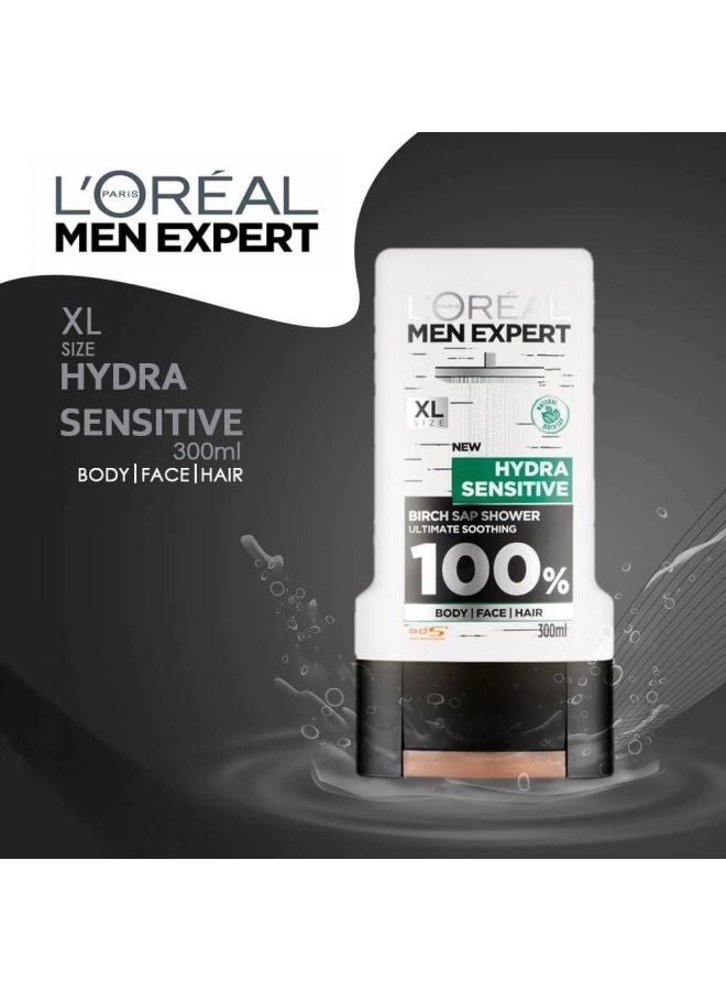 L'OREAL PARIS - Expert Hydra Sensitive Birch Sap Shower Gel 300ml - Image 1