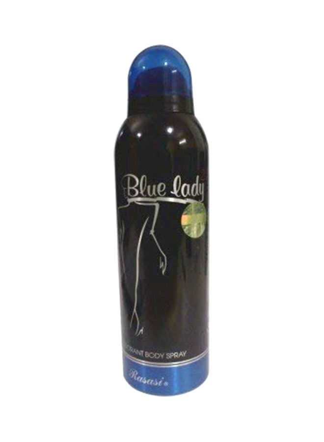 Rasasi Blue Lady 2 Body Deodorant Spray 200ml 