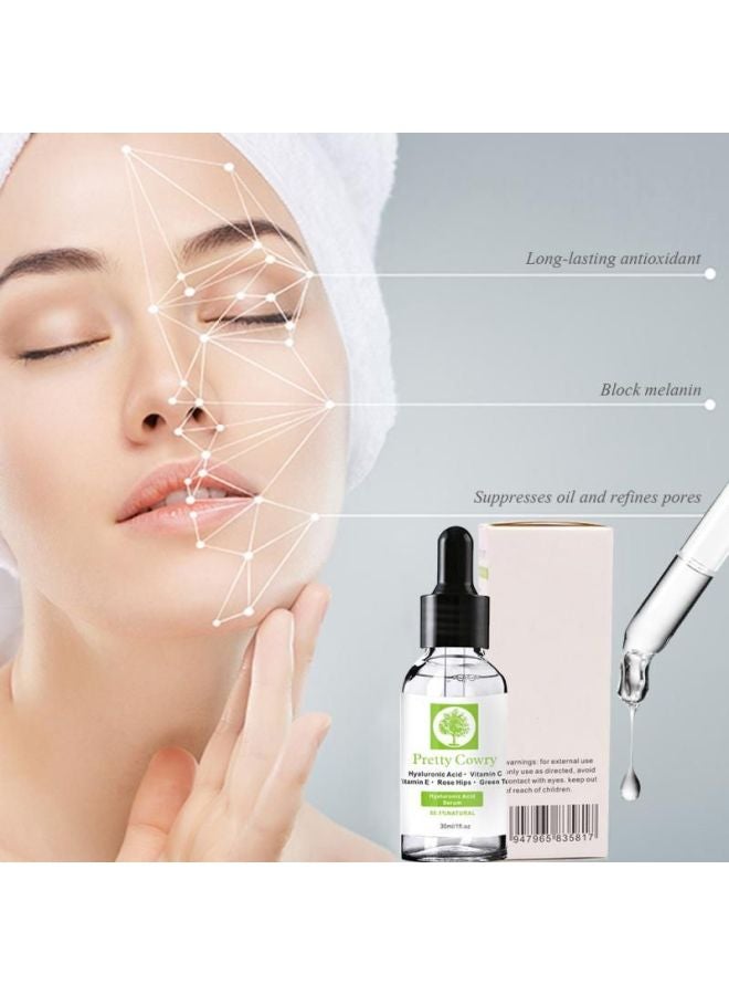 Pretty Cowry 2-Piece Vitamin C Facial Serum And Hyaluronic Acid Serum Set 30ml - Image 3