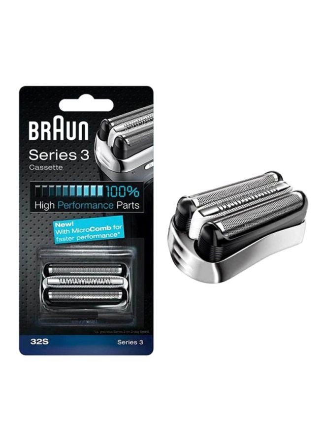 BRAUN - Cassette Replacement Series3 Silver - Image 1