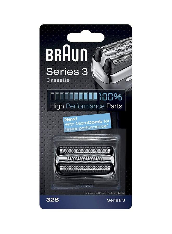 BRAUN - Cassette Replacement Series3 Silver - Image 1