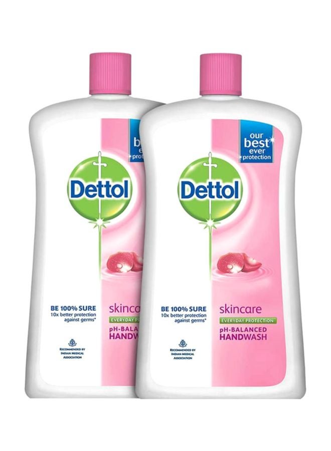 ديتول غسول اليد بتركيبة معادلة لدرجة الحموضة للعناية بالبشرة 2x900ملليلتر - Image 1