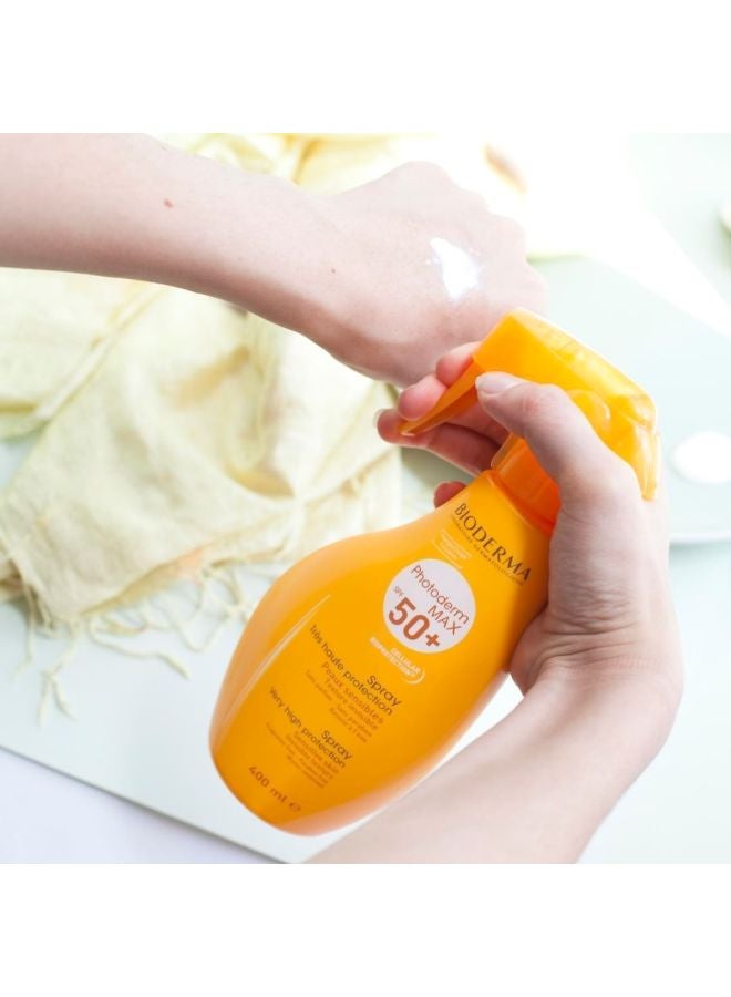 Bioderma - Photoderm MAX Spray Sunscreen SPF50+ 400ml - Image 1