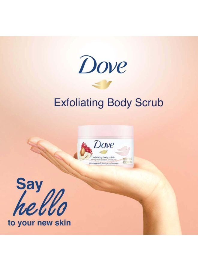 Dove Exfoliating Body Polish - Pomegranate And Shea Butter Pink - Image 3