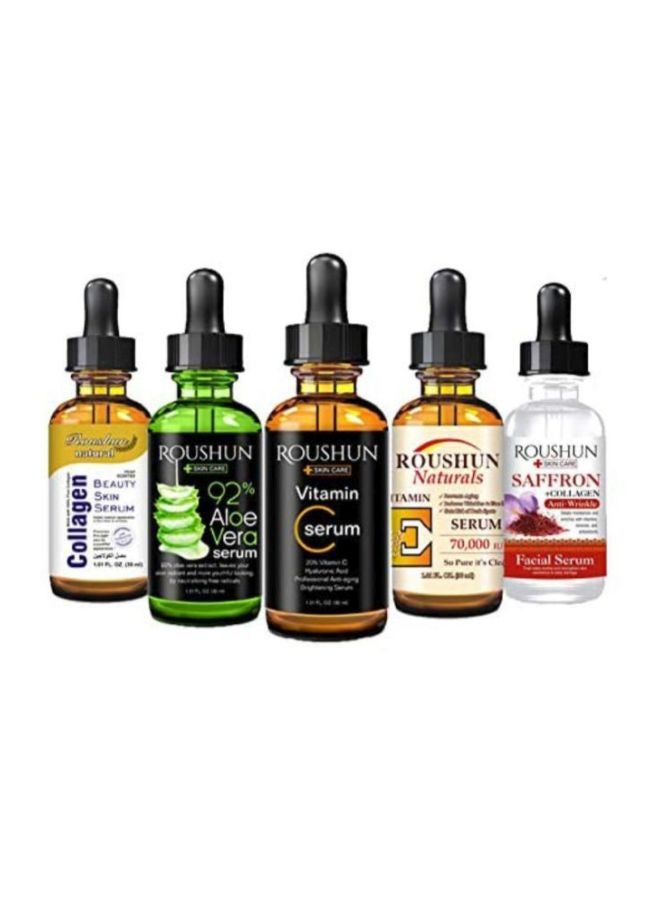 ROUSHUN Pack Of 5 Anti Aging Serum 150ml - Image 1