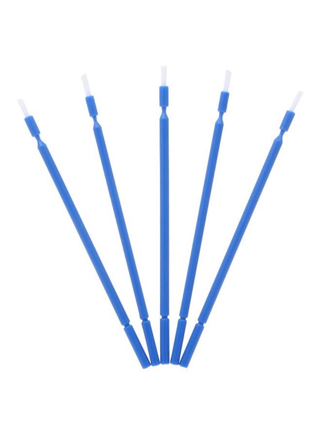 ANSELF 100-Piece Bendable Brush Sticks Set Blue 10cm - Image 3