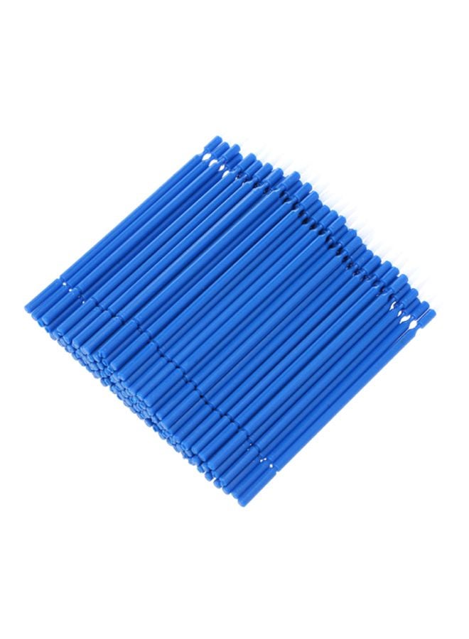ANSELF 100-Piece Bendable Brush Sticks Set Blue 10cm - Image 1