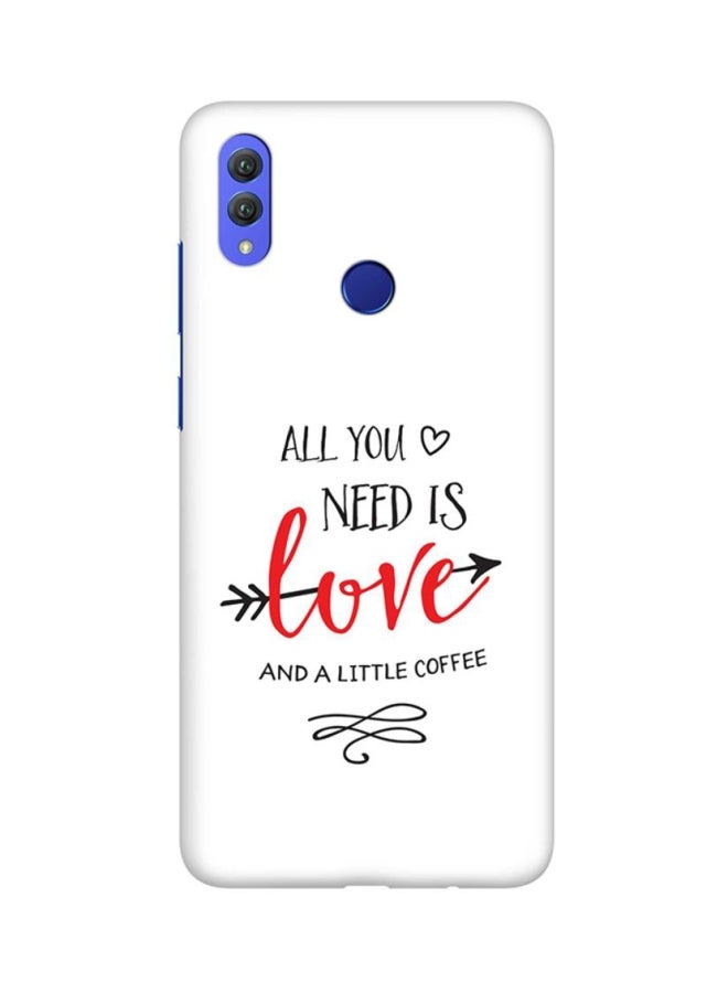 Stylizedd Protective Case Cover For Huawei Honor 8X White/Black/Blue 
