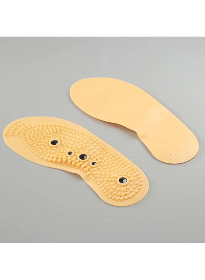 Bluelans - Magnetic Feet Massage Insoles Yellow - Image 1