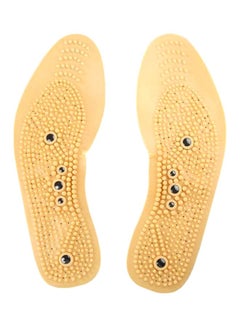Magnetic Feet Massage Insoles Yellow