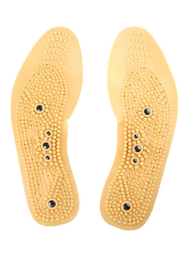 Bluelans - Magnetic Feet Massage Insoles Yellow - Image 1
