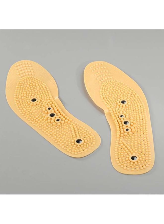 Bluelans - Magnetic Feet Massage Insoles Yellow - Image 1