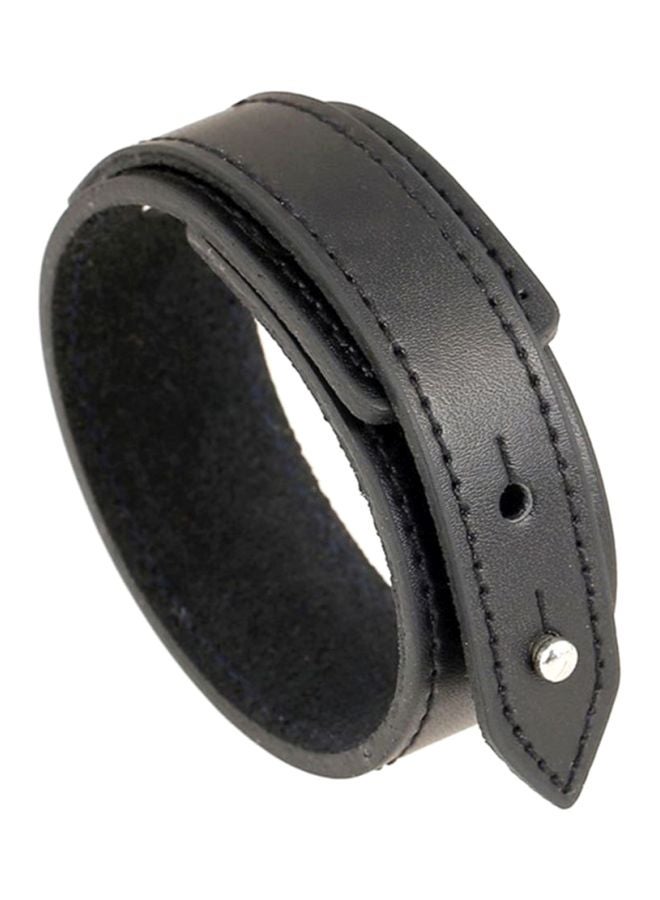 QiaoKai Retro Style Leather Bracelet  - Image 1